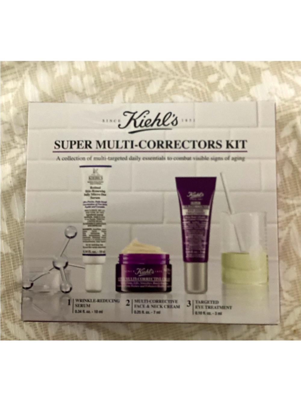 Kiehl's Super Multi-Correctors Kit — Purple and White Packaging